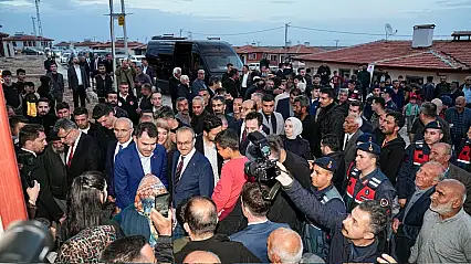 Çevre, Şehircilik ve İklim Değişikliği Bakanı Murat Kurum İlimizde İncelemelerde Bulundu