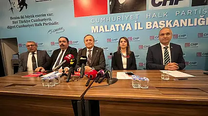 CHP'den Depremin 3'üncü Yılında Malatya Çıkarması