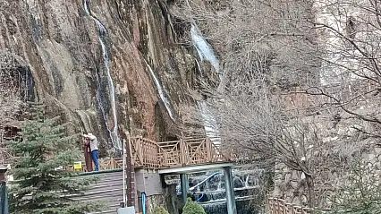 Darende'de Günpınar Şelalesi'ne Hafta Sonu Yoğun İlgi