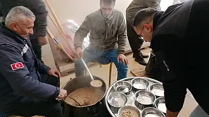 Darende Ilıca'da Kış Yarı Geleneği Yüzyıllar Sonra Yeniden Yaşatıldı