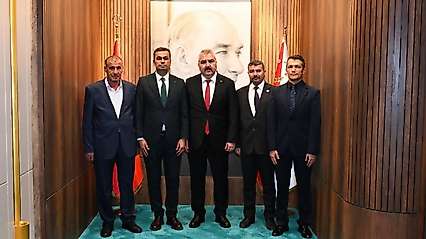 EMŞAV Başkanı Zeynal Selağzı Kilis'te Önemli Temaslarda Bulundu