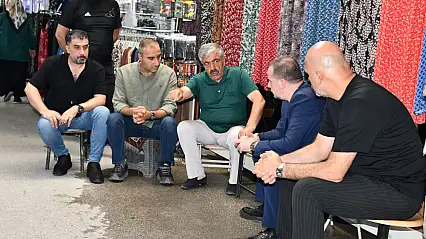 Maginder'den Kanalboyu Esnafına Ziyaret