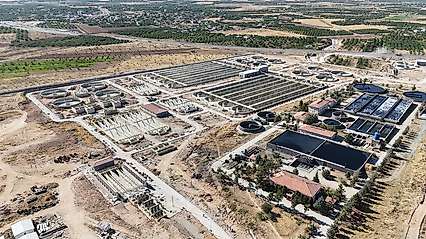 Malatya 1. OSB'nin Arıtma Tesisi Yüzde 96 Tamamlandı