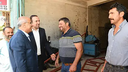 Malatya Büyükşehir Belediye Başkanı Sami Er, Arapgir İlçesini ziyaret etti
