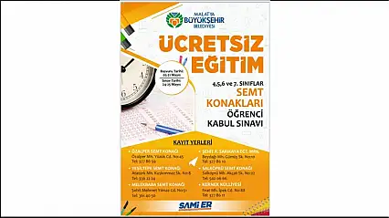 Malatya Büyükşehir Belediyesi'nin Eğitime Desteği Devam Ediyor