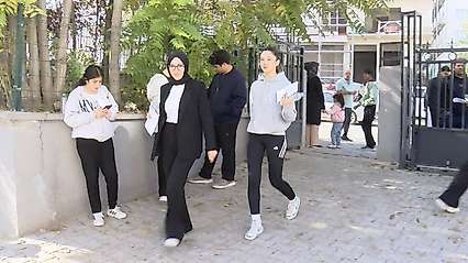 Malatya'da Anne Kız Aynı Sınavda Ter Döktü!