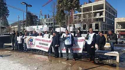 Malatya'da Emeklilerden Sert Tepki: 'Geçim Yoksa Seçim Var'