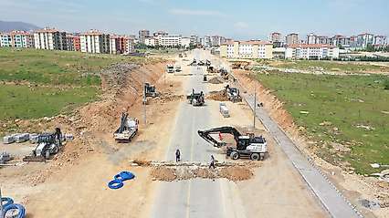 Malatya'da Filistin Caddesi Yenilendi: 30 Metre Genişliğe Çıkarıldı