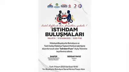 Malatya'da İş Gücünü Harekete Geçirecek Fuar Başlıyor