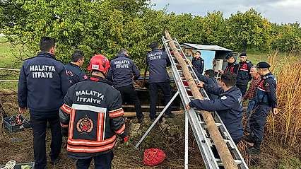 Malatya'da Korkutan Olay! 21 Yaşındaki Genç Kız Kuyuya Düştü