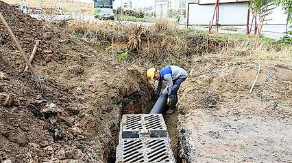 Malatya'da Sağanak Öncesi MASKİ'den Mazgal Mesaisi