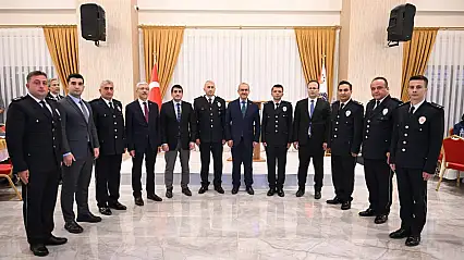 Malatya İl Emniyet Müdürlüğünde 2025 Yılı Rütbe Terfi Töreni