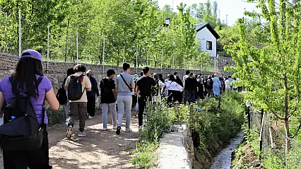 Malatya Kent Konseyi Gençlik Meclisi Konak'tan Horata'ya Doğa Yürüyüşü Düzenledi