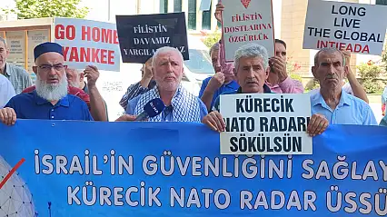 Mavi Marmara Gazisi Mehmet Tunç: 'Kürecik ve İncirlik Üsleri Derhal Kapatılsın'