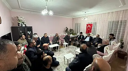 MHP Heyeti Fırat Mahallesi'nde Sorunları Dinledi