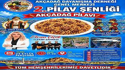 Murat Maskar'dan Malatyalılara Pilav Şenliği Daveti