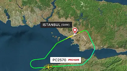 Sabiha Gökçen'den Kalkan Malatya Uçağı Havada Arızalandı