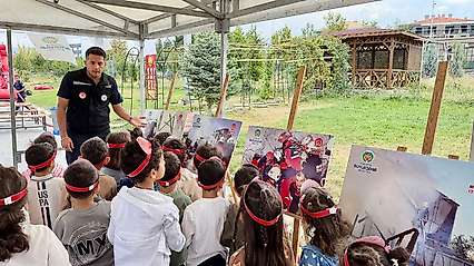 Yeşilyurt Belediyesi Erdem Okulu Öğrencileri, Malatya İtfaiyesini Ziyaret Etti