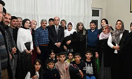 Başkan Geçit'ten Dört Kuşağın Bir Arada Yaşadığı Aileye Ziyaret!