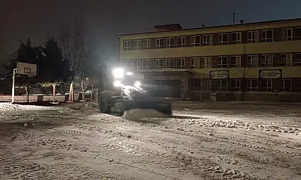 Battalgazi Belediyesi'nden Okullarda Kar Seferberliği