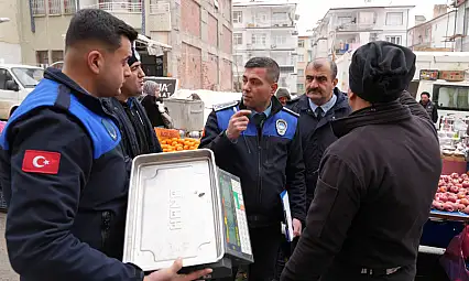 Battalgazi'de Semt Pazarlarında Ölçü ve Tartı Denetimi