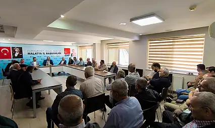 CHP İl Başkanı Yıldız, 'Malatya'da tarım felç, üretici yıkılmıştır'