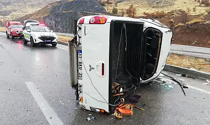 Darende'de Trafik Kazası: 6 Kişi Yaralandı