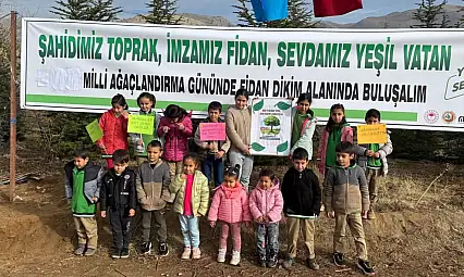 Doğanşehir'de ÖNEM Projesi Kapsamında Fidan Dikim Etkinliği Gerçekleştirildi