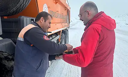 Kaymakam Sungur Karla Mücadele Çalışmalarını Yerinde İnceledi