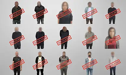 Kırmızı Bültenle Aranan 15 zanlı Türkiye'ye Getirildi