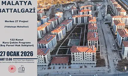 Malatya'da 187 Konut İçin Kura Heyecanı: Yeşilyurt ve Battalgazi'de Büyük Gün