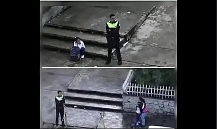 Okul Bahçesinde Vicdan Nöbeti: Polis Memurundan Örnek Davranış