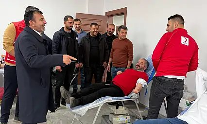 Pütürge Belediyesi'nden Kan Bağışı Etkinliğine Destek