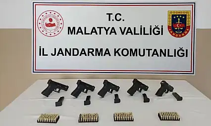 Ruhsatsız Silah Operasyonunda 5 Tabanca Ele Geçti, Şüpheli Tutuklandı