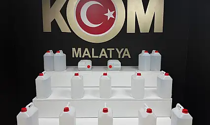 Sahte Alkol Operasyonu: 76 Litre Etil Alkol Ele Geçirildi