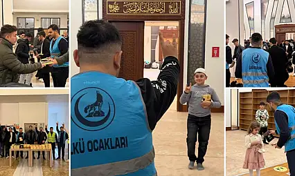 Ülkü Ocakları Malatya İl Başkanlığı'ndan Regaib Kandili Vesilesiyle Anlamlı Program