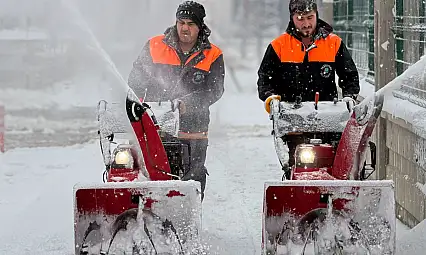 Yeşilyurt'ta Karla Mücadele Seferberliği
