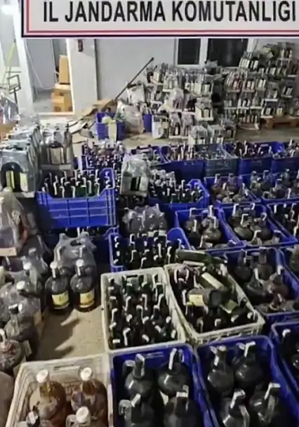 81 İlde Metil Alkol Operasyonu: 91 Bin Litre Ele Geçirildi, 171 Şüpheliye İşlem