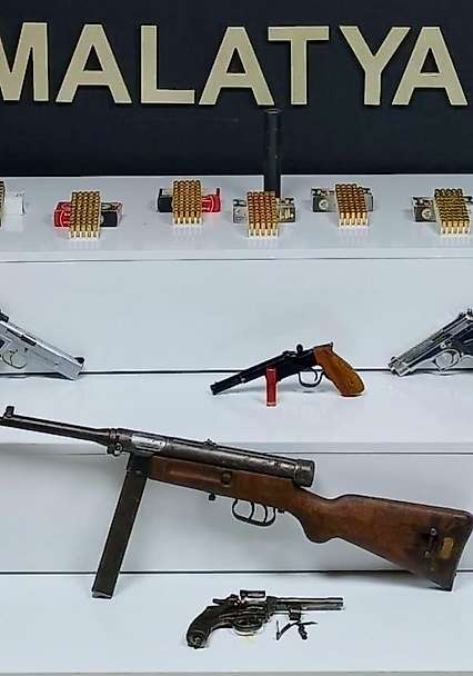 Malatya'da Yasa Dışı Silah Ticaretine Operasyon: 3 Gözaltı