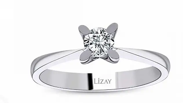 0.10 Karat Tek Taşın Zarafeti  0.25 Karatın Göz Kamaştırıcı Güzelliği