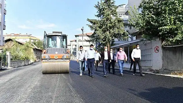 1,5 Yılda 70 Bin 523 Ton Sıcak Asfalt Serimi Yapıldı