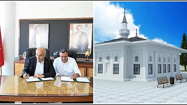 100. Yıl Kent Parkı'na Hayırsever Desteğiyle Cami Yapılacak