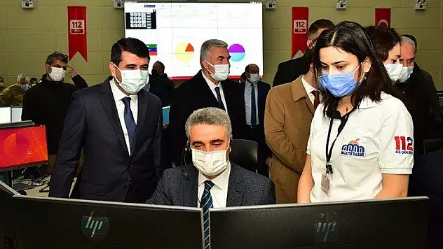 112 Çağrı Merkezi Faaliyete Başladı