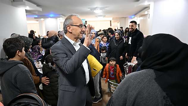1800 Kişilik İftar Sofrasında Dayanışma