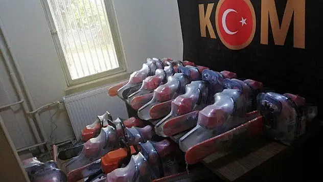 20 adet gümrük kaçağı Hızar Makinası ele geçirildi