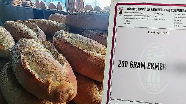 200 Gram Ekmek 17,50 Lira Oldu: Fırıncılar Federasyonu Fiyatı Güncelledi
