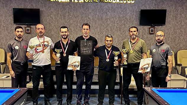 3. Bant Bilardo İl Seçmeleri Tamamlandı