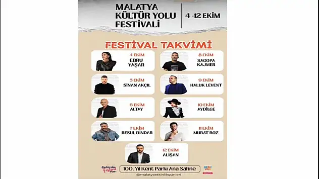 4-12 Ekim Arasında Sanat ve Eğlence Dolu Günler