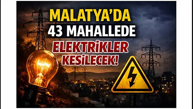43 Mahallede Elektrikler Kesilecek