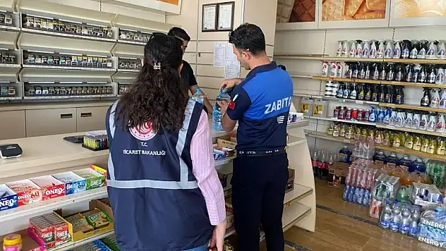 45 markette su denetimi: Satış faturalarında aykırılık tespit edildi